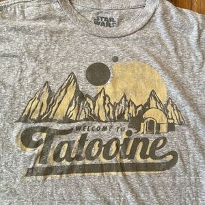 Star Wars Tatooine Heather Gray T-Shirt